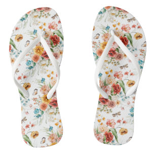 Garden Floral Pattern Badesandalen