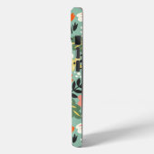Garden Floral Pattern Case-Mate iPhone Hülle (Rückseite / Links)