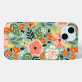 Garden Floral Pattern Case-Mate iPhone Hülle (Rückseite (Horizontal))