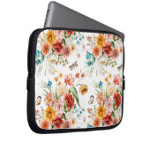 Garden Floral Pattern Laptopschutzhülle (Vorne Rechts)