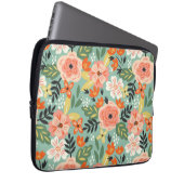 Garden Floral Pattern Laptopschutzhülle (Vorne Rechts)