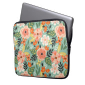 Garden Floral Pattern Laptopschutzhülle (Vorderseite Links)