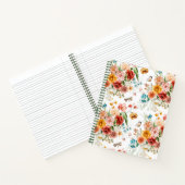 Garden Floral Pattern Notizblock (Innenseite)