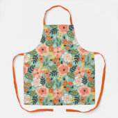 Garden Floral Pattern Schürze (Vorderseite)