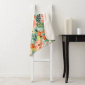 Garden Floral Pattern Sherpadecke (Beispiel)