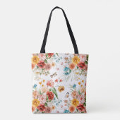 Garden Floral Pattern Tasche (Rückseite)