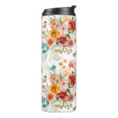 Garden Floral Pattern Thermosbecher (Nach links gedreht)