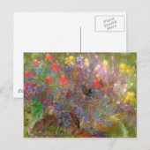 Garden Floral Postkarte (Vorne/Hinten)