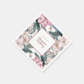 Garden Floral Serviette (Ecke)