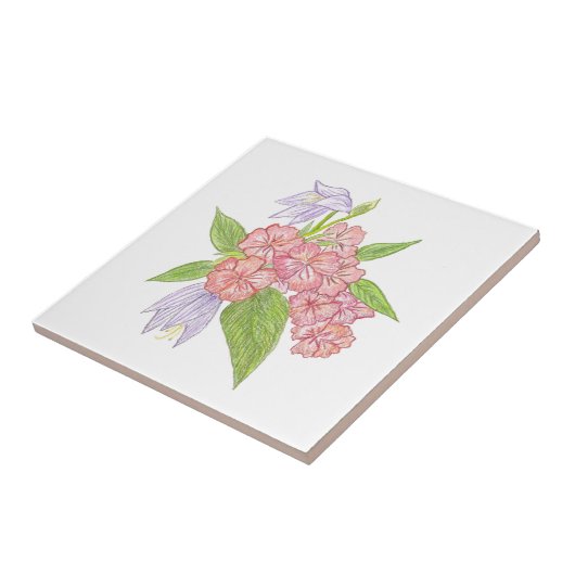 Garden Floral Tile Fliese (Seite)
