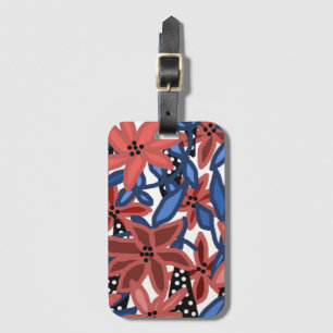 Garden Floral Tropical Design by © Cathy Thompson Gepäckanhänger