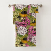 Garden florals 2 badhandtuch set (Insitu)