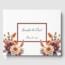 Garden Florals Gästebbuch Gästebuch