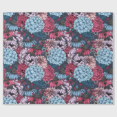 Garden florals geschenkpapier (Flach)
