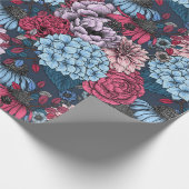 Garden florals geschenkpapier (Ecke)