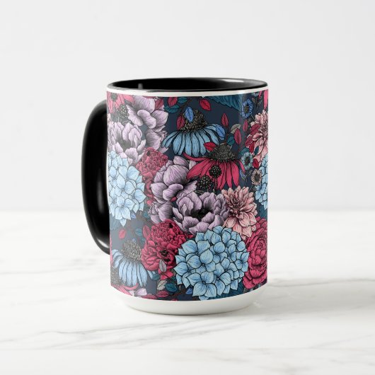 Garden florals tasse (Vorderseite Links)