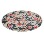 Garden Florals: Tropical Botanical Vintag Schneidebrett (Ecke)