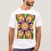 Garden Flower In Summer 3 Bohemian Floral Graphic T-Shirt (Vorderseite)