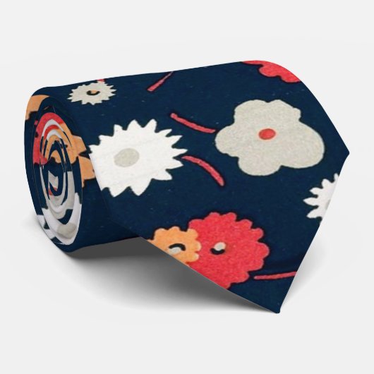 Garden Flowers Krawatte (Gerollt)