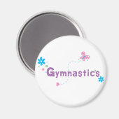 Garden Flutter Gymnastik Magnet (Vorderseite/Rückseite)