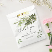 Garden Foliage Grüne Reben Hochzeit Vielen Dank Geschenktütchen (Versiegelt)