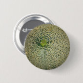 Garden Fresh Cantaloupe Button (Vorne & Hinten)