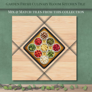 Garden Fresh Culinary Bloom Küchenkeramikfliese  Fliese
