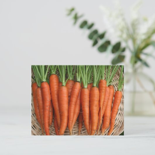 Garden Fresh Heirloom Postkarte (Stehend Vorderseite)