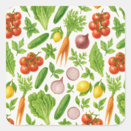 Garden-Fresh Veggie Salad— Friend Sticker