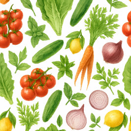 Garden-Fresh Veggie Salad— Friend Sticker