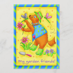 Garden Friends "Garden Club" Einladung