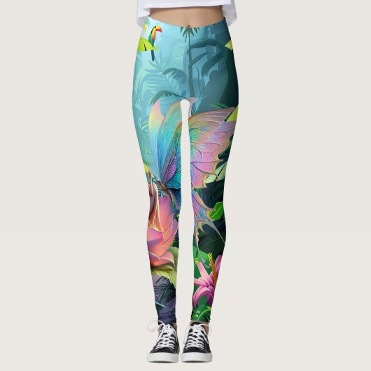 Garden Friends Leggings (Vorderseite)