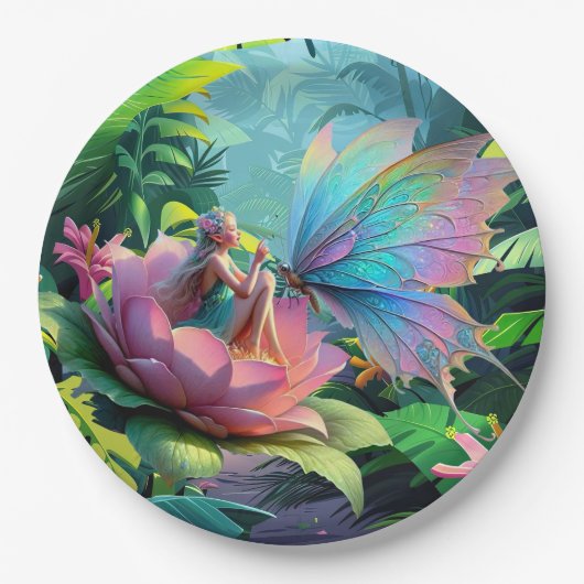 Garden Friends Pappteller (Vorderseite)