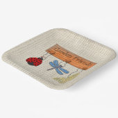 Garden Friends Pappteller (Gewinkelt)