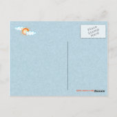 Garden Friends Pixel Art Postkarte (Rückseite)