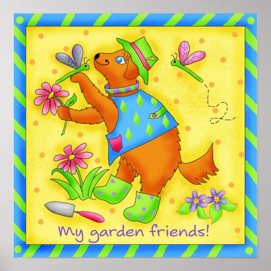 Garden Friends Poster (Vorne)