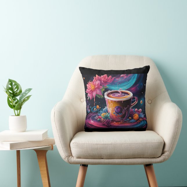 Garden Galaxy Kaffee Kissen (Stuhl )