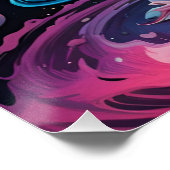 Garden Galaxy Kaffee Poster (Ecke)