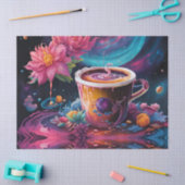 Garden Galaxy Kaffee Seidenpapier (Basteln)