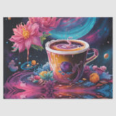 Garden Galaxy Kaffee Seidenpapier (Vorderseite)