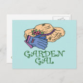 Garden Gall Postkarte (Vorne/Hinten)