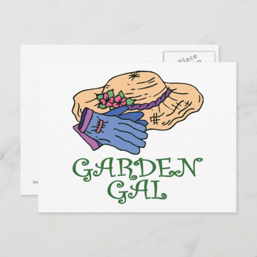 Garden Gall Postkarte (Vorne/Hinten)