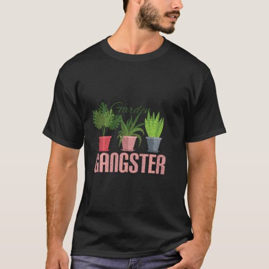 Garden Gangster Pflanze Pflanze Parenthotel Garden T-Shirt (Vorderseite)