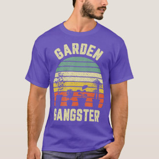 Garden Gangster Shirt Retro Vintages Geschenk Funn