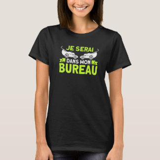 Garden Gardene Wohnung Garten Vintag Mein Büro T-Shirt