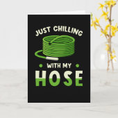 Garden Gardener Sprichwort Funny Karte (Gelbe Blume)