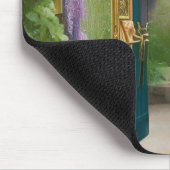 Garden Gate and Wisteria Mousepad (Ecke)