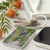 Garden Gate and Wisteria Schlüsselanhänger (Vorderseite rechts)