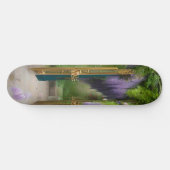 Garden Gate and Wisteria Skateboard (Horizontal)