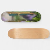 Garden Gate and Wisteria Skateboard (Horizontal)